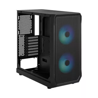 Fractal Design Focus 2 RGB Schwarz TG Clear Tint/Midi Tower/Transpar./Schwarz Fractal Design Focus 2 RGB Schwarz TG Clear Tint/Midi Tower/Transpar./Schwarz
