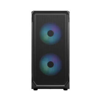 Fractal Design Focus 2 RGB Schwarz TG Clear Tint/Midi Tower/Transpar./Schwarz