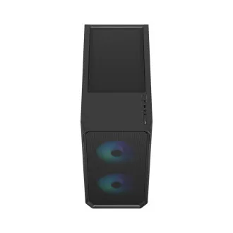 Fractal Design Focus 2 RGB Schwarz TG Clear Tint/Midi Tower/Transpar./Schwarz