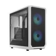 Fractal Design Focus 2 RGB Weiß TG Clear Tint/Midi Tower/Transpar./Schwarz und Weiß