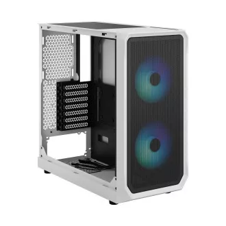Fractal Design Focus 2 RGB Weiß TG Clear Tint/Midi Tower/Transpar./Schwarz und Weiß Fractal Design Focus 2 RGB Weiß TG Clear Tint/Midi Tower/Transpar./Schwarz und Weiß