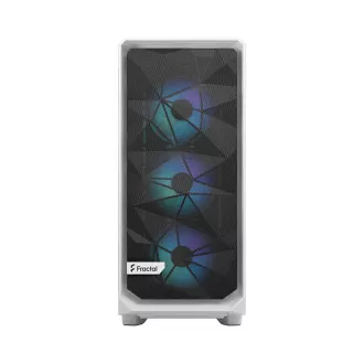 Fractal Design Meshify 2 Compact RGB Weiß TG Clear Tint/Midi Tower/Transpar./Weiß Fractal Design Meshify 2 Compact RGB Weiß TG Clear Tint/Midi Tower/Transpar./Weiß