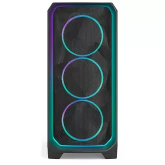 Fractal Deisgn Meshify 3 Ambience Pro/Midi Tower/Transparent/Schwarz