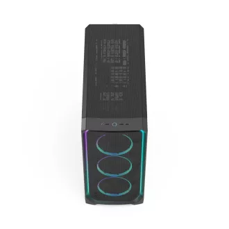 Fractal Design Meshify 3 XL Ambient Pro/Big Tower/Transparent/Schwarz Fractal Design Meshify 3 XL Ambient Pro/Big Tower/Transparent/Schwarz