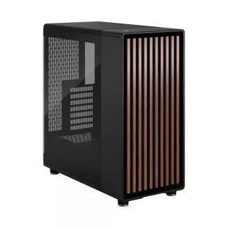 Fractal Design North Charcoal Schwarz TG Dark/Midi Tower/Transpar./Schwarz Fractal Design North Charcoal Schwarz TG Dark/Midi Tower/Transpar./Schwarz