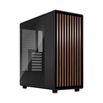 Fractal Design North Charcoal Schwarz TG Dark/Midi Tower/Transpar./Schwarz