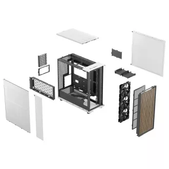 Fractal North XL/Midi Tower/Weiß Fractal North XL/Midi Tower/Weiß