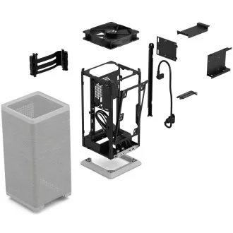 Fractal Mood/Mini ITX/Grau Fractal Mood/Mini ITX/Grau