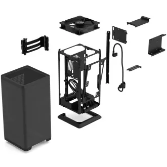 Fractal Mood/Mini ITX/Schwarz Fractal Mood/Mini ITX/Schwarz