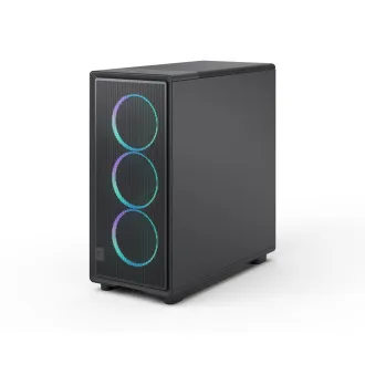 Fractal Epoch/Midi Tower/Transpar./Schwarz Fractal Epoch/Midi Tower/Transpar./Schwarz