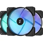 Fractal Design Aspect 14 RGB PWM Schwarzer Rahmen 3er-Pack