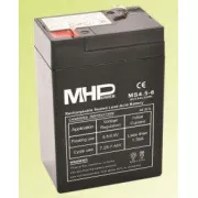 Bleiakku MHPower VRLA AGM 6V/4,5Ah (MS4.5-6)