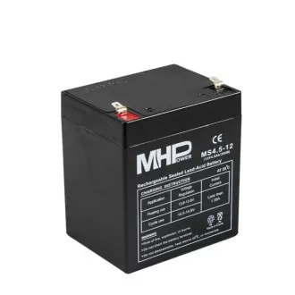 Bleiakku MHPower VRLA AGM 12V/4,5Ah (MS4.5-12