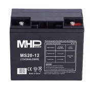 MHPower MS20-12 AGM 12V/20Ah T5 Bleibatterie