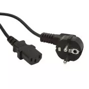 Gembird IEC C13 Netzkabel, schwarz, 1,8m