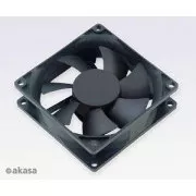 Zusatzlüfter Akasa 80x80x25 schwarz OEM L