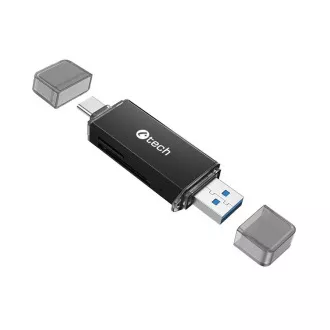 Kartenleser C-tech UCR-02-AL, USB 3.0 TYP A/ TYP C, SD/micro SD Kartenleser C-tech UCR-02-AL, USB 3.0 TYP A/ TYP C, SD/micro SD