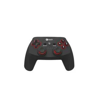 Gamepad C-TECH Khort für PC/PS3/Android, 2x analog, X-Eingang, Vibration, kabellos, USB Gamepad C-TECH Khort für PC/PS3/Android, 2x analog, X-Eingang, Vibration, kabellos, USB