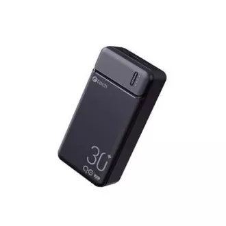 Powerbank C-tech 30000mAh, Li-Pol, 20W, USB-C/USB-A/micro USB Powerbank C-tech 30000mAh, Li-Pol, 20W, USB-C/USB-A/micro USB