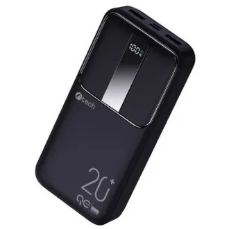 Powerbank C-tech 20000mAh, Li-Pol, 22,5W, USB-C/USB-A/micro USB Powerbank C-tech 20000mAh, Li-Pol, 22,5W, USB-C/USB-A/micro USB
