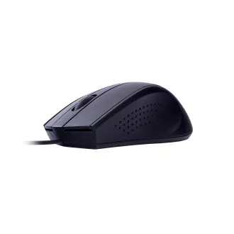 C-TECH Maus WM-07/Ergonomisch/Optisch/Rechtshänder/1 200 DPI/Kabellos USB/Schwarz