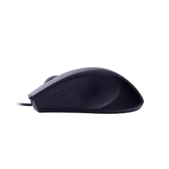 C-TECH Maus WM-07/Ergonomisch/Optisch/Rechtshänder/1 200 DPI/Kabellos USB/Schwarz