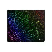 Gaming Mauspad C-TECH ANTHEA ARC, farbig, für Gaming, 320x270x4mm, genähte Kanten