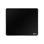 Mauspad C-TECH MP-01, schwarz, 320x270x4mm, genähte Kanten