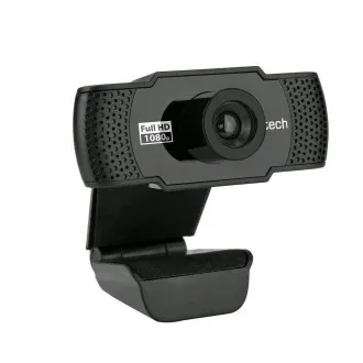 Webcam C-TECH CAM-11FHD, 1080P, Mikrofon, schwarz