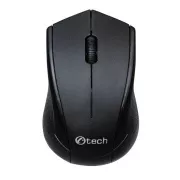 C-TECH WLM-07/Büro/Optisch/1 200 DPI/Kabellos USB/Schwarz