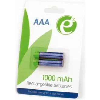 GEMBIRD NiMH wiederaufladbare Batterien AAA 1000mAh 2pcs GEMBIRD NiMH wiederaufladbare Batterien AAA 1000mAh 2pcs