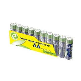 GEMBIRD Super-Alkalibatterien AA 10 Stück GEMBIRD Super-Alkalibatterien AA 10 Stück