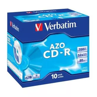 VERBATIM CD-R(10er-Pack)Jewel/Kristall/52x/700MB