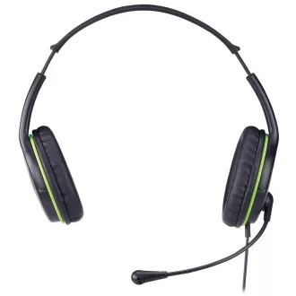 Kopfhörer mit Mikrofon. GENIUS HS-400A grün Reduktion Kopfhörer mit Mikrofon. GENIUS HS-400A grün Reduktion