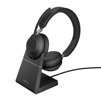 Jabra Evolve2 65/Stereo/USB/BT/Kabellos/Standfuß/Schwarz Jabra Evolve2 65/Stereo/USB/BT/Kabellos/Standfuß/Schwarz