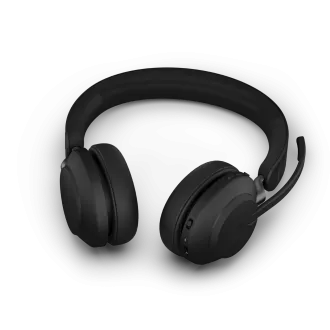 Jabra Evolve2 65/Stereo/USB/BT/Kabellos/Standfuß/Schwarz Jabra Evolve2 65/Stereo/USB/BT/Kabellos/Standfuß/Schwarz
