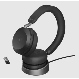 Jabra Evolve2 75/Stereo/ANC/USB-C/BT/Wireless/Stand/Beige