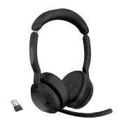 Jabra Evolve2 55/Stereo/ANC/USB/BT-USB/Kabellos/Schwarz