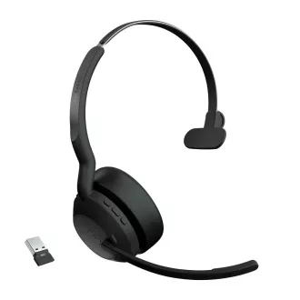 Jabra Evolve2 55/Mono/ANC/USB/BT-USB/Kabellos/MS/Schwarz Jabra Evolve2 55/Mono/ANC/USB/BT-USB/Kabellos/MS/Schwarz