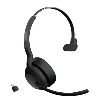 Jabra Evolve2 55/Mono/ANC/USB-C/BT-USB/Wireless/MS/Schwarz Jabra Evolve2 55/Mono/ANC/USB-C/BT-USB/Wireless/MS/Schwarz