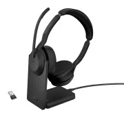Jabra Evolve2 55/Stereo/ANC/USB/BT-USB/Kabellos/MS/Ständer/Schwarz