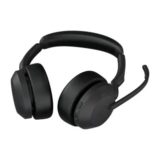 Jabra Evolve2 55/Stereo/ANC/USB-C/BT-USB/Kabellos/Ständer/Schwarz Jabra Evolve2 55/Stereo/ANC/USB-C/BT-USB/Kabellos/Ständer/Schwarz