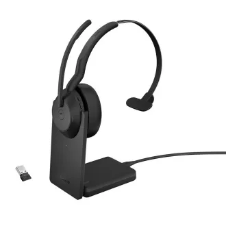 Jabra Evolve2 55/Mono/ANC/USB/BT-USB/Kabellos/MS/Ständer/Schwarz Jabra Evolve2 55/Mono/ANC/USB/BT-USB/Kabellos/MS/Ständer/Schwarz