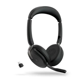 Jabra Evolve2 65 Flex/Stereo/ANC/USB-C/BT-USB/Wireless/MS/Schwarz Jabra Evolve2 65 Flex/Stereo/ANC/USB-C/BT-USB/Wireless/MS/Schwarz