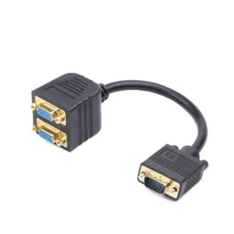 GEMBIRD VGA Splitter VGA(M)-> 2xVGA(F) 20cm GEMBIRD VGA Splitter VGA(M)-> 2xVGA(F) 20cm