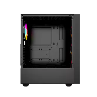 Gembird Fornax 4000 ARGB/Midi Tower/Transparent/Schwarz Gembird Fornax 4000 ARGB/Midi Tower/Transparent/Schwarz