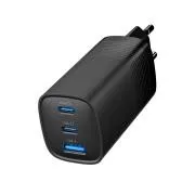 GEMBIRD PD Ladegerät 1xUSB-A 2xUSB-C 67W schwarz