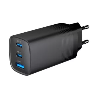 GEMBIRD PD Ladegerät 1xUSB-A 2xUSB-C 67W schwarz GEMBIRD PD Ladegerät 1xUSB-A 2xUSB-C 67W schwarz