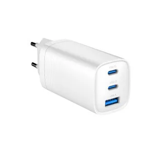 GEMBIRD PD Ladegerät 1xUSB-A 2xUSB-C 67W weiß GEMBIRD PD Ladegerät 1xUSB-A 2xUSB-C 67W weiß