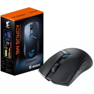 GIGABYTE Aorus M6/Schwarz/Optisch/26.000 DPI/Wireless USB/Schwarz